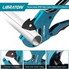 Libraton PVC Pipe Cutter, Up to 2-1/2", Ratchet Pipe Cutter