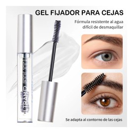 Gel Fijador De Cejas Transparente Larga Duración 5ml Ultramo