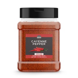 Birch & Meadow Ground Cayenne Pepper, 7.2 oz, Spicy Seasoning, Chili & Soups