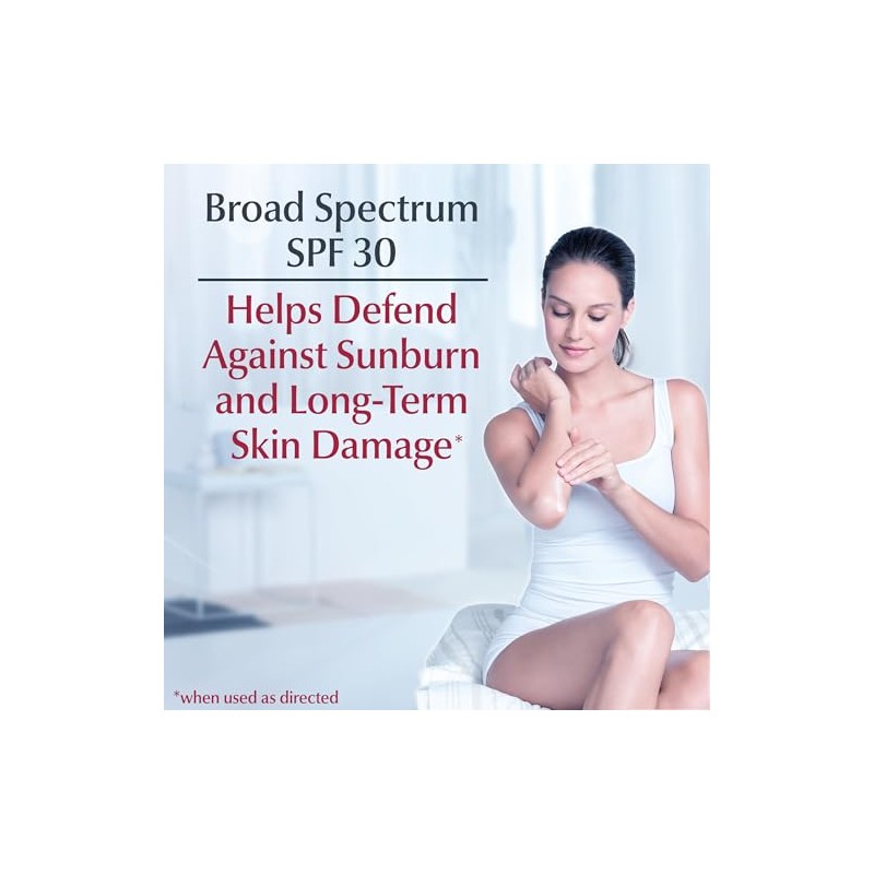 Eucerin Daily Hydration Broad Spectrum SPF 30 Body Cream, 8.0