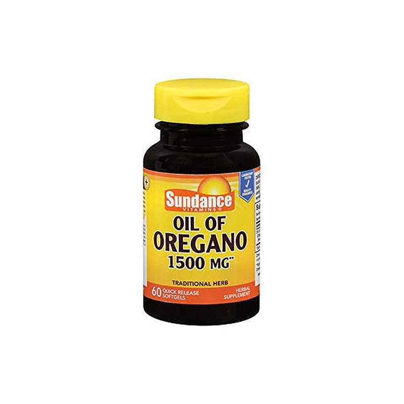 Oil of Oregano 1500mg, 60 Count Each (2)