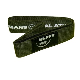 Straps de Levantamiento Verde Militar – Correas Antideslizantes para Gimnasio, Muñequeras Ajustables con Acolchado Neopreno, Powerlifting, Crossfit y Pesas