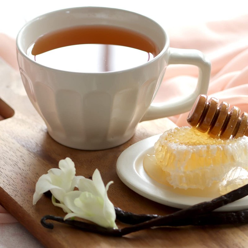 H&F BELX Honey Vanilla Ibo Tea Flavored Tea Decaffeinated (0.1