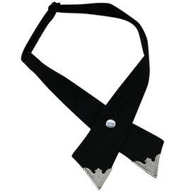 DRASAWEE (JP) Simple, Plain, Cross Tie, Ribbon Tie, Formal Wedding, Reception, Party, Dance, 1#, Black