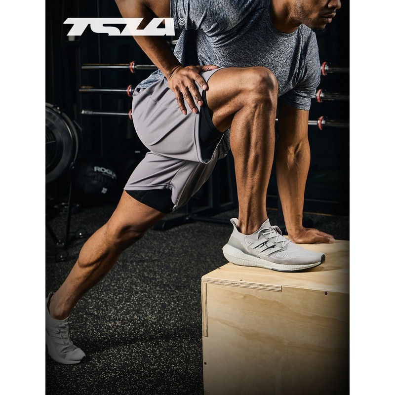 [テスラ] ハーフパンツ メンズ スポーツ [通気性・吸汗速乾] ランニングウェア ドライフィット 5インチ丈 アクティブ ドライ