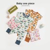 Teach Leanbh Toddler Baby Boys Girls One Piece Pajamas Bamboo
