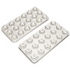 Ice Cube Tray, 304 Stainless Steel Round Ice Cube Tray,
