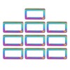 10Pcs Ring Buckle Sturdy Durable Adjustable Hardware Metal Buckle for