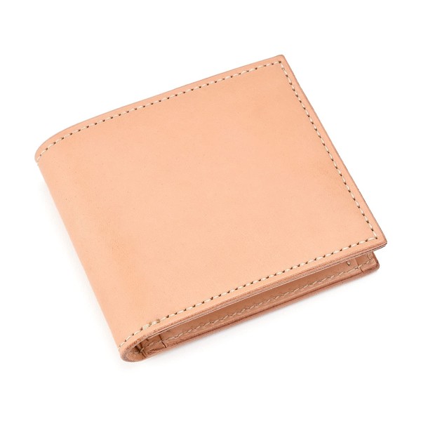 FUNNY Bilford Bridle Leather Bi-fold Wallet, Tan