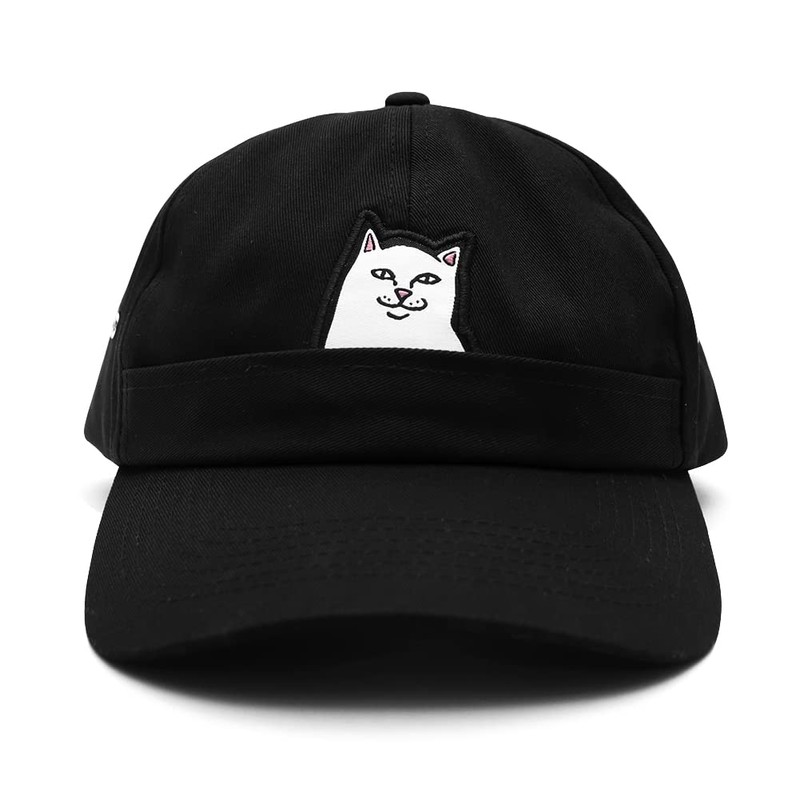 Lord Nermal Pocket 6 Panel Hat, Black (Black)