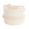 CherryNow Small Woven Storage Baskets, 9.5'' x 7'' inches Cotton