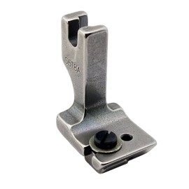 Cutex ™ Adjustable Invisible Zipper Foot for Industrial Single Needle Sewing Machine