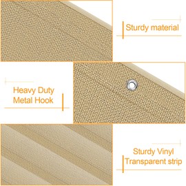 Karenhi 2 Pcs Standard Pocket Chart for Classroom, Daily Schedule Pocket Chart with Hooks for School Teacher Lessons Office Supplies(28 x 28 Inch,Brown)