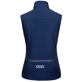 33,000ft Women's Lightweight Running Vest Outerwear with Pockets, Windproof Sleeveless Jacket for Golf Hiking Travel