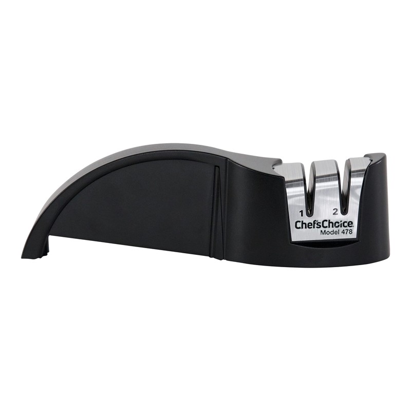 Chef'sChoice Manual Knife Sharpeners Diamond Hone for 20-Degree Straight-Edge Kitchen
