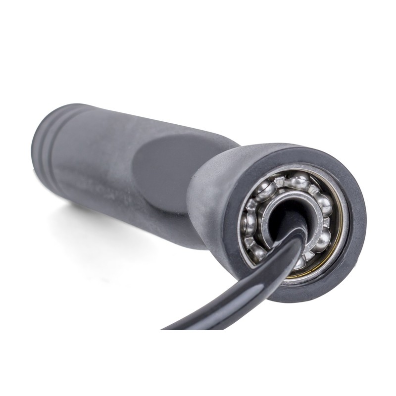 TRENAS Professional Bearing Speed Rope - 3 M - Black