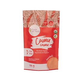 RAÍCES DEL HUERTO - Camu Camu orgánico certificada USDA -Alto en vitamina C- Bolsa de 120 g - Fortalece el sistema inmunológico - Ideal para veganos, vegetarianos y atletas