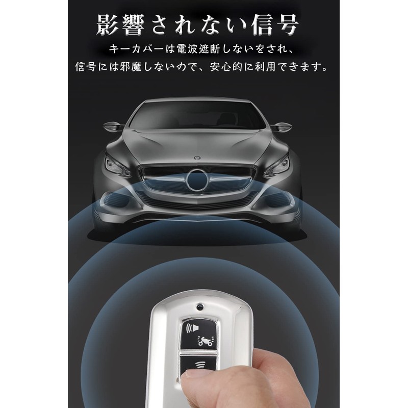 LETINGFAR Key Case, For Honda Motorcycles, Smart Key Case, Key