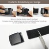LionVII Mens Elastic Belt 130cm Stretch Belt with Plastic Buckle