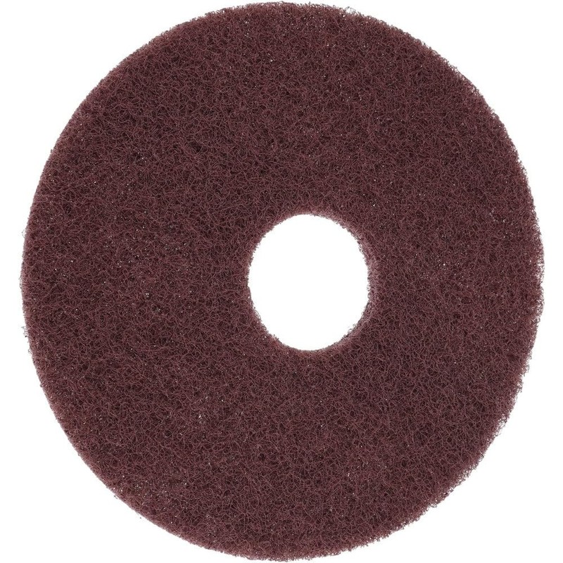 PRO SOURCE Maroon Extra Heavy Duty Floor Stripping Pads: 5