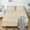 My home store Fitted Sheet 25 cm Deep Brushed Microfiber