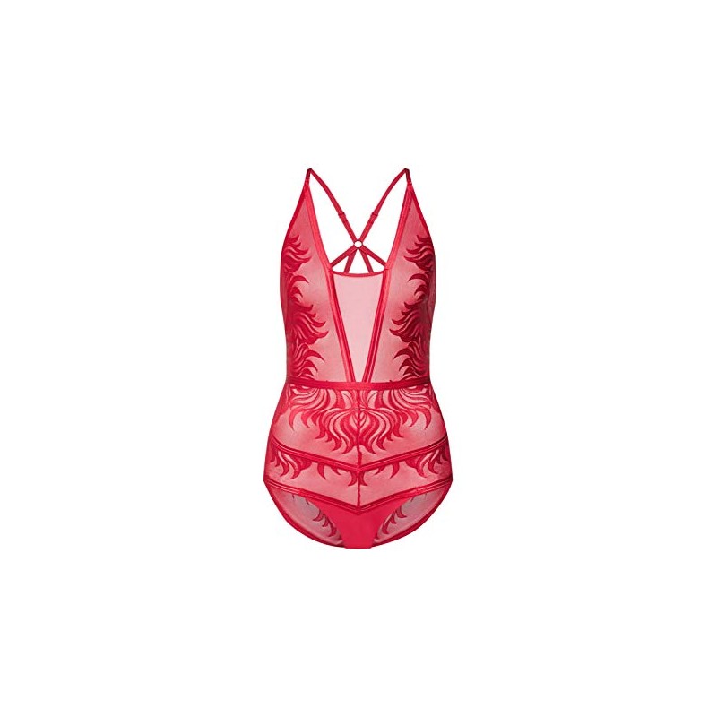 Triumph Women's Palm Spotlight Bs Ex Shaping Bodysuit, Red (Mars