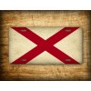 SignsAndTagsOnline Americana Alabama State Flag License Plate Vintage Replica Antique