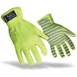 Ringers TrafficR-307 Reflective Gloves for Traffic Control, High Visibility, Green, XXX-Large