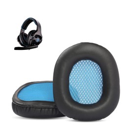 XRHTONG Prime Replacement Ear Pads Compatible with Sades SA810 SA-810 SA810 Gaming Headphones Ear Pads Cushions (Protein Leather/Memory Foam)