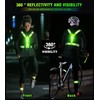 Led Light Up Running Vest Reflective Vest for runners night