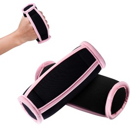 Soft Dumbbell Set with Wrist Strap: TOATELU Soft Dumbbell Sets, Aerobic Dumbbells, Strength Training Equipment, for Aerobics, Pilates, Yoga, 1 lb (Set of 2 / One Pair)