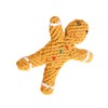 PRETYZOOM Rope Dog Toy Christmas Chew Toy Gingerbread Man Bite