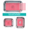 Bligli 2-Pack Kitchen Sink Mat: PVC Eco-Friendly Adjustable Sink Protector