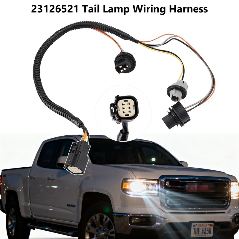 23126521 Tail Lamp Wiring Harness for 2015-2022 Chevy Colorado &