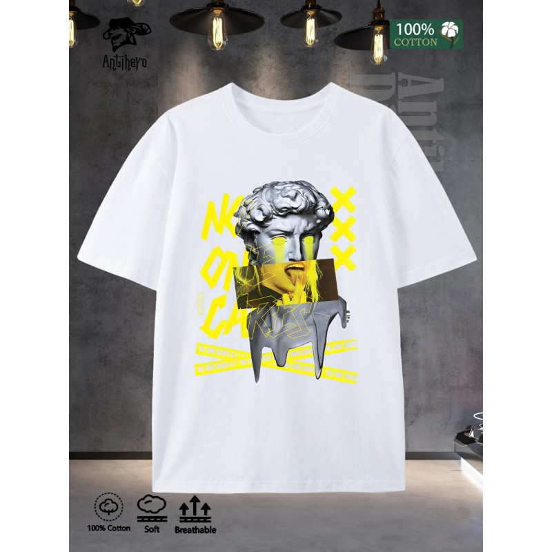 Essential Basic Mens Tee 2025 Collection Oversized Fit 100% Cotton