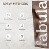 Fabula Coffee Variety Pack - Light, Medium, Dark, Freshly Grounded