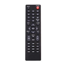 DX-RC02A-12 Replacement Remote Control Compatible with All Dynex Television LCD LED HDTV TVs, Sub Remote Control DX-RC01A-12 DX-RC01A-13 DX-RC03A-13 RC-201-0B RC-701-0A RC-801-0A ZRC400