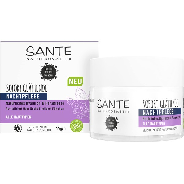 Sante Naturkosmetik SANTE Naturkosmetik Smoothing night care, moisturizing night cream