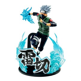 BANPRESTO, Kakashi BP88311 Hatake Naruto Shippuden, Vibration Stars, Special Ver. 21 cm, Multi-Coloured