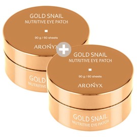 Gold Snail Nutritive Eye Patch 60 Sheets 1+1 / Eye Wrinkle Care / 골드 스네일 뉴트리티브 아이패치 60매 1+1 눈가주름케어