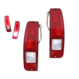 Tonsya For Red lens 1967-1972 Ford Styleside F100/250/350 TRUCK,1967-1974 Ford Econoline E100/200/300,1967-1977 Ford Bronco Rear Tail lights