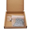 SKIR'CO (100 pcs) Zinc Plated Steel 3.0 x 18 mm