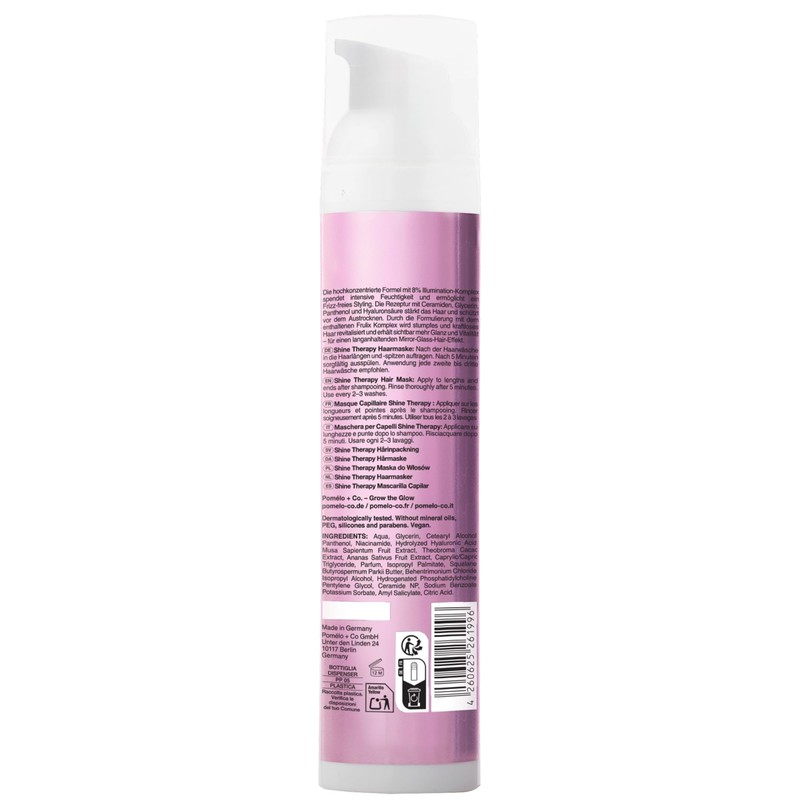 Pomélo+Co. Shine Therapy Hair Mask 100 ml - 8% Illumination