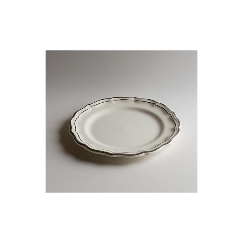 GIEN 1692B6AB Gian Fillet Taupe Dessert Plate