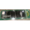 Hillman Symbol Sign 3" x 9" Women Restroom Silver Black P/N: 839860