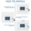Universal Thermostat Lockable Box with Key Clear Acrylic Thermostat Cover