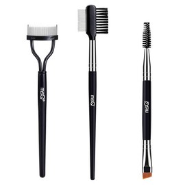MSQ 눈썹 분리기 메이크업 브로우 마스카라 도구 세트 3PCS 속눈썹 그루밍 전문 브러시 스풀리 MSQ Eyebrow Separator Makeup Brow Mascara Tool Set 3PCS Eyelash Grooming Professional Brush Spoolie [1 PC]