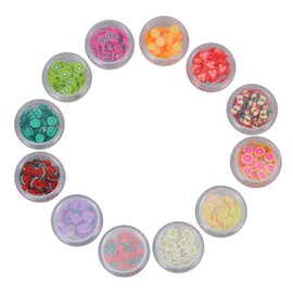 Baluue Colorful Polymer Clay for Nail Art of Decorative Manicure Accessories Lightweight and Ceramics for Creative Designs