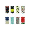 GracesDawn Set of 8 Home Kitchen Storage Containers Colorful Tins