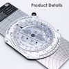 E6B Metal Flight Computer Aviation Plotter Circular Slider Used in